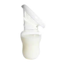 新贝 集奶器集乳器 接奶器 孕产妇手动吸奶器 硅胶挤奶器母乳收集器