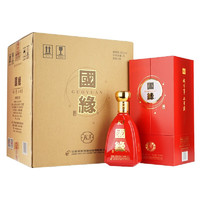 今世缘 国缘K3白酒 柔雅型 42度 500mL 4瓶 整箱装