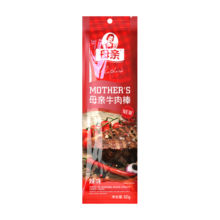 母亲 牛肉棒 辣味60g 休闲零食 肉干肉脯 熟食小吃 牛肉干 充饥解馋