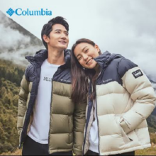 19日20点开始：Columbia 哥伦比亚 情侣款金点热能鹅绒700蓬羽绒服 WE6252