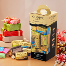 GODIVA 歌帝梵 醇享系列 混合味巧克力礼盒装 450g（约110块）