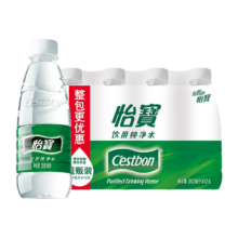 PLUS会员、京东百亿补贴：C'estbon 怡宝 纯净水 350ml*12瓶