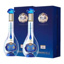 淘宝百亿补贴：洋河 梦之蓝 M3水晶版 40.8度 绵柔型白酒 550ml*1瓶*2瓶