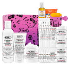 科颜氏（Kiehl's）高保湿面霜50ml+水250ml+洁面150ml套装新年礼物