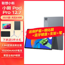 Lenovo 联想 小新Pad Pro 12.7 2025款 平板电脑（2.9K、天玑8300、8GB、256GB、WiFi版、大象灰）