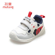 Mutong 牧童 婴儿步前鞋2024秋季新款男童防滑机能鞋宝宝鞋软底学步童鞋女