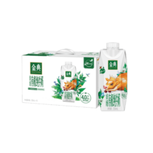 伊利金典4.0g乳蛋白 娟姗有机纯牛奶整箱250ml*10盒原生高钙 礼盒装