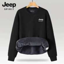 plus会员：JEEP SPIRIT吉普 男士420g重磅加绒卫衣、凑T恤