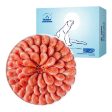 预售：仁豪水产 熟冻北极甜虾 225-270只 净重1.5KG