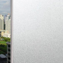 quatrefoil 玻璃贴纸 磨砂玻璃贴膜 无胶办公室门窗卫浴防窥窗户贴膜 90*200cm 纯磨砂