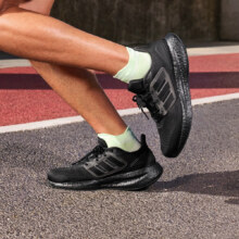 plus会员：adidas 阿迪达斯 PUREBOOST 22 男女款随心畅跑舒适跑鞋