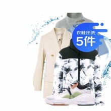 京东洗衣服务 衣鞋任洗5件 上门取送 去渍整形