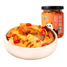 饭扫光下饭菜 腊肉爆冬笋200g  酱菜榨菜 腌菜咸菜 拌饭拌面调味料