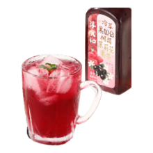 淳食记 黑加仑树莓茉莉花果茶 280ml*12瓶 果汁饮料 茶饮料 整箱