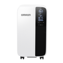 欧姆龙（OMRON）轻音5L家用制氧机医用高氧浓度大流量雾化智能遥控触屏语音Y-511W