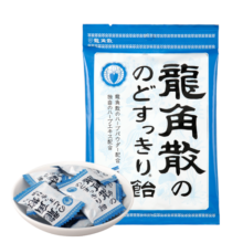 龙角散嗓子喉咙不舒服润喉糖原味70g薄荷糖零食送主播老师礼物清新口气