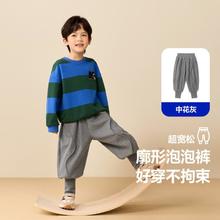 迷你巴拉巴拉 迷你巴拉保暖男女童裤子弹性灯笼裤长裤秋