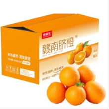 PLUS会员：Mr.Seafood 京鲜生 江西赣南脐橙 铂金果 净重3斤装 单果160g起