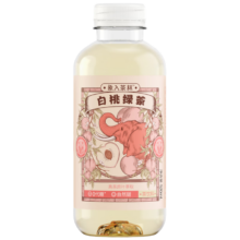 限学生：象远行象入茶林白桃绿茶 0代糖520ml*15瓶
