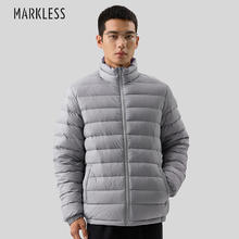 Markless 羽绒服男24年冬季90鹅绒防波水外套男士保暖