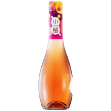 小萄 微气泡甜型香槟果酒葡萄酒低度微醺晚安酒375ml