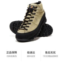 CRISPI【经典款】意大利户外登山鞋男中帮耐磨防滑徒步鞋女秋冬monaco 8009903 卡其色（偏绿） 41