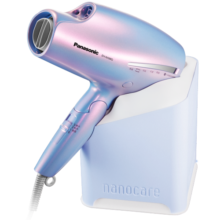 松下（Panasonic）【国家补贴】家用吹风机大功率大风力速干低噪折叠便携 纳诺怡护发人鱼姬电吹风筒NA98Q新年礼物