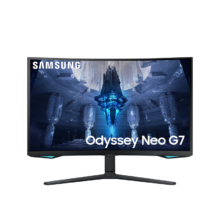 三星（SAMSUNG）玄龙骑士G8 32英寸 4K Mini LED 高刷游戏电竞曲面显示器 升降旋转电脑笔记本显示屏 32英寸 4K 165Hz【S32BG750NC】
