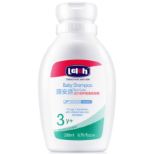 露安适（Lelch）活力安护儿童洗发水 宝宝洗发液3-6-12岁200ml 低泡温和 弱酸配方
