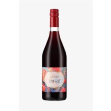 长城 花漾葡萄酒树莓玫瑰甜型红酒配制热红酒750ml 单瓶装