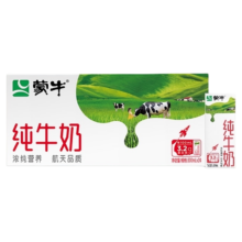 88VIP：蒙牛 全脂纯牛奶 200ml*24包