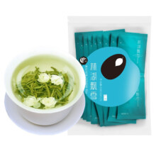 plus会员：林湖飘雪  茉莉花茶特级60g 赠五粮春50度500mL*1