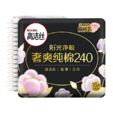 88vip：高洁丝卫生巾240mm×16片