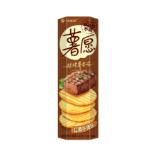 PLUS：好丽友（orion）薯愿薯片红酒牛排味104g