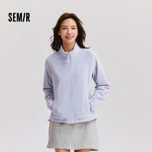 Semir 森马 女士摇粒绒插肩袖夹克 109724108005