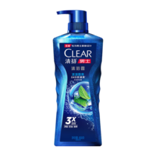 清扬（CLEAR）沐浴露男士平衡控油 冰凉酷爽型600g