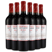 长城 耀世东方 特藏1988高级赤霞珠干红葡萄酒 750ml*6瓶 整箱装