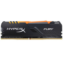 金士顿 (Kingston) FURY 16GB DDR4 3600 台式机内存条 Beast野兽系列 RGB灯条 骇客神条