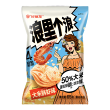 再补券、PLUS会员：好丽友 浪里个浪薯片 65g 多口味任选5件