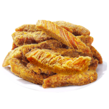 PLUS会员：俏己食 风干鸡肉板条 香辣味 500g*3件