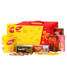 需首单：丽芝士（Richeese）印尼进口纳宝帝威化饼干 零食组合大礼盒礼包888g