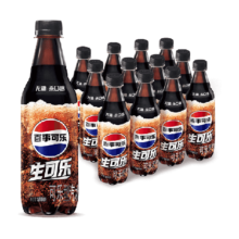 88会员：百事可乐 无糖生可乐500ml×12瓶