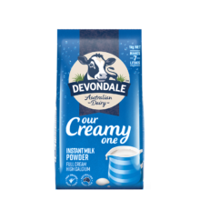 plus会员：德运（Devondale）全脂成人奶粉1kg*3件