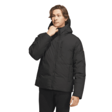 PLUS会员：adidas 阿迪达斯 530蓬连帽鸭绒羽绒服 黑色 IT8716