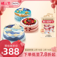【到店兑换】哈根达斯498元蛋糕冰淇淋生日蛋糕7种口味通用电子券