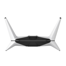 MIFON X1电竞路由器 WiFi6 三频速率AX6600M 四核处理器 2.5G网口 一键游戏加速 智能显示屏 星辰白