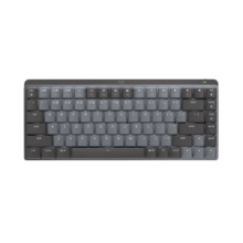 罗技（Logitech）大师系列 MX MECHANICAL高性能低噪无线双模迷你机械键盘 智能键盘 84键 线性红轴