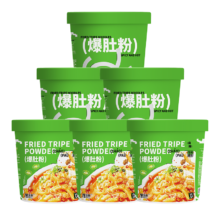 PLUS会员：馋非醉 招牌爆肚粉酸辣粉 136g*6桶