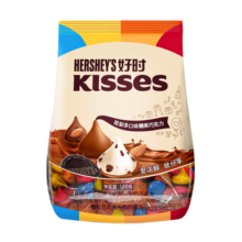 好时kisses多口味巧克力喜糖零食儿童休闲零食生日礼物女500g