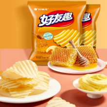 plus会员：好丽友 好友趣薯片 蜂蜜黄油味45g*5件